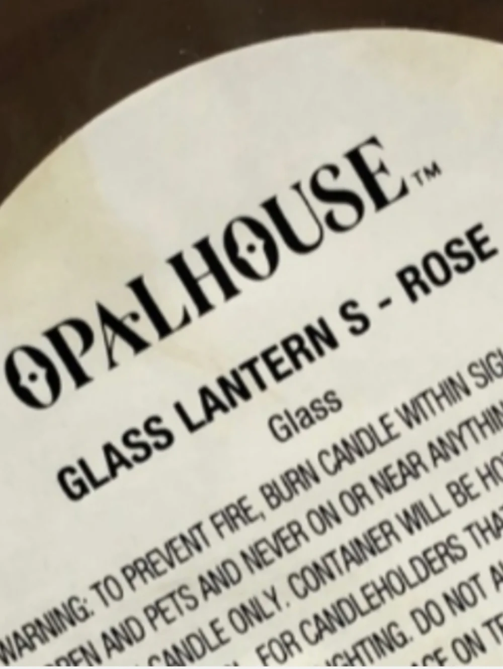 Big Opalhouse Lavender Rose Glass Pillar Candle Holder Large Purple Jar Vase